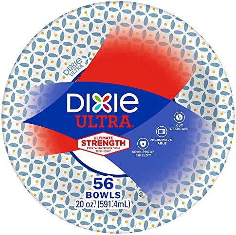 Dixie ultra teške zdjele od papira, 56 brojanja, 20 unci