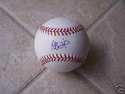 Jeff Larish Detroit Tigers potpisao je službeni ML Ball - Autografirani bejzbols