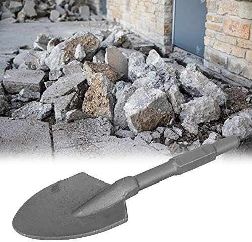Clay Spade, lopata čelične lopate od 45CR s 1-1/8in alat za kopanje čekića u sjeni, može se koristiti za iskopavanje betona