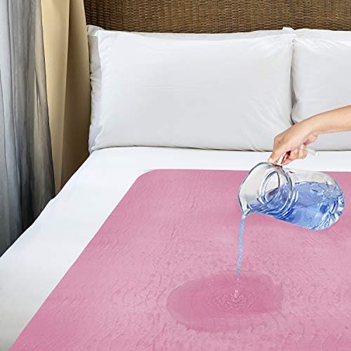 Utopia posteljina Set od 8 vodootpornih jastučića za inkontinenciju proširiva - plijen za pranje i upijajući krevet za odrasle i djecu
