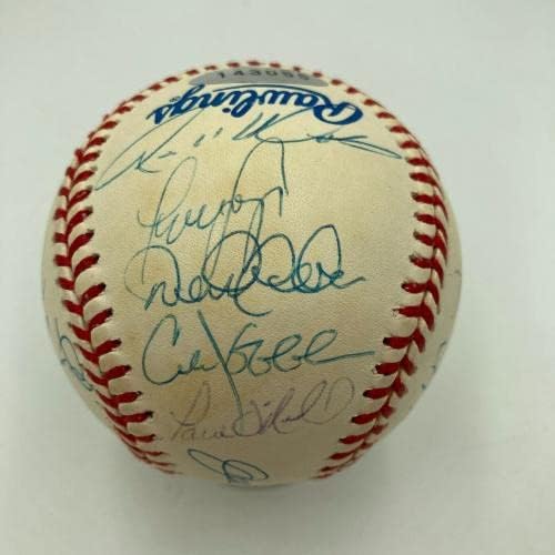 1999. NY Yankees World Series Champs tim potpisao bejzbol Derek Jeter Steiner Coa - Autografirani bejzbol