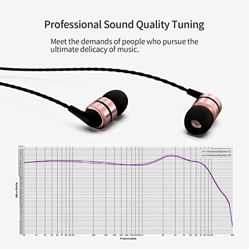 SoundMagic E80 ožičene ušne uši bez mikrofona hifi stereo audiofile slušalice izolirajuće u ušnim slušalicama udobno stane super bas