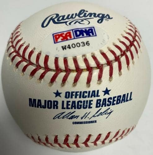 Freddy Sandoval potpisao je bejzbol MLB PSA W40036 ANGELS - Autografirani bejzbol