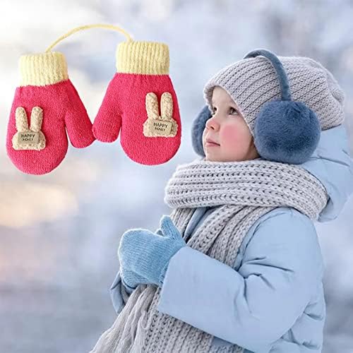Qvkarw za bebe zimske rukavice rukavice rukavice za djecu za djecu skijaške rukavice topli snježni snježni snježni dojenčad rukavice