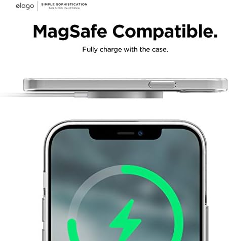 Elago Clear Case kompatibilan s iPhoneom 12 Pro Max Case 6,7 inča, futrola otporna na udarce, otporna na ogrebotine, fleksibilna, zaštita