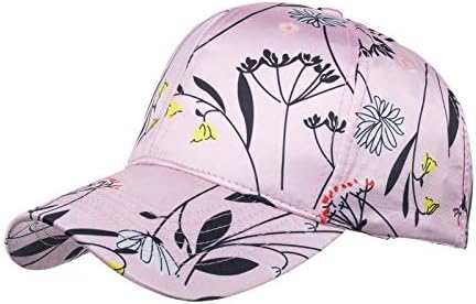 Zhuyou cvjetni print bejzbol kapu Podesiva lagana vanjska sportska kape ljetne plaže putovanja šeširi vinatge hip hop tata šešir