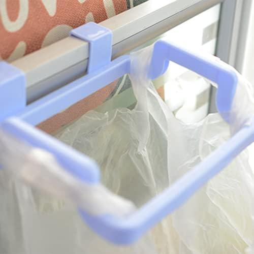 2pcs stalak za vreće za smeće, plastični viseći držač Vreće za smeće praktični nosač kuhinjskog ormarića, vrata ormara, vreća za otpad
