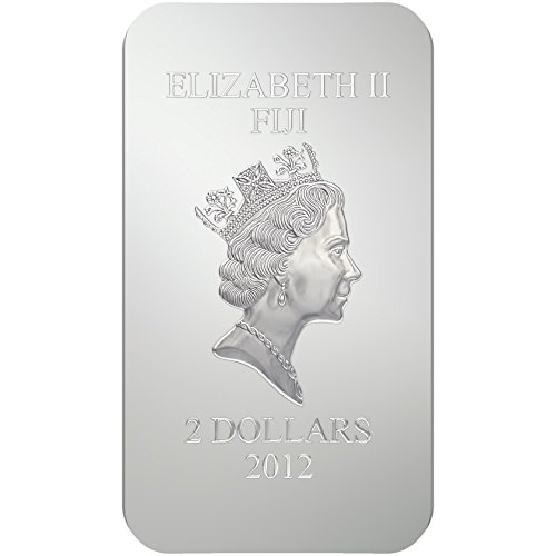 2012 Fidži - pravoslavna svetišta - Moses Set - 2 x 1oz - Konveksni srebrni novčići - $ 2 necirkulirani