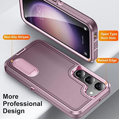 Bahahoues za slučaj Samsung Galaxy S23, futrola za telefon Samsung S23 s ugrađenim udarcem, zaštitnim udarom/prašinom/kapljicom Proof