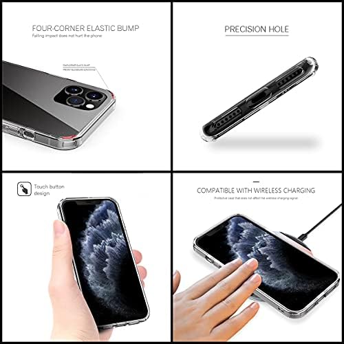 Telefonska futrola Novi pribor Zeland Zaštitite sve udarne crne TPU poklopac kompatibilno s iPhoneom 14 13 Pro Max Mini 12 11 X XS