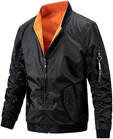 ADSSDQ ZIP UP HOODIE za muškarce, preveliki jesenski modni kaputi s dugim rukavima muški biciklistički fit debela topla jakna Zip up