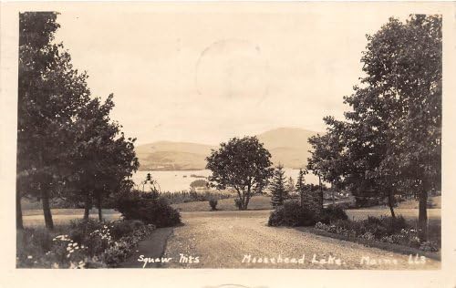 Moosehead Lake, Maine razgledna razglednica