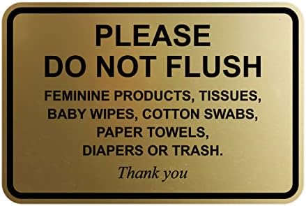 Znakovi Bylita klasični uokvireni, nemojte ispirati ženstvene proizvode, tkiva, dječje maramice, pamučne brisa, papirnate ručnike,