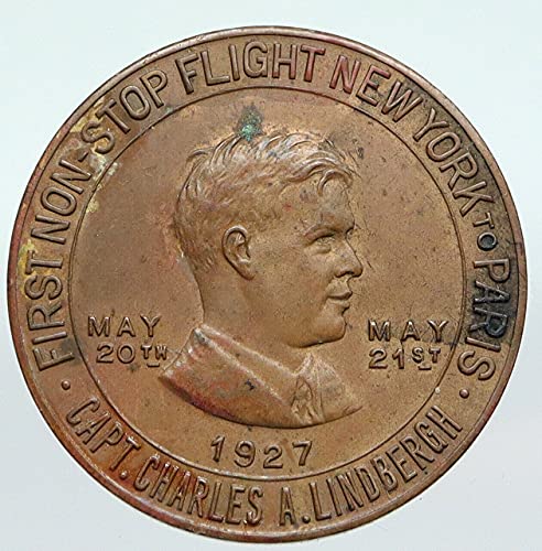 1927. 1927. Sjedinjene Države Charles Lindbergh New York to Coin Good