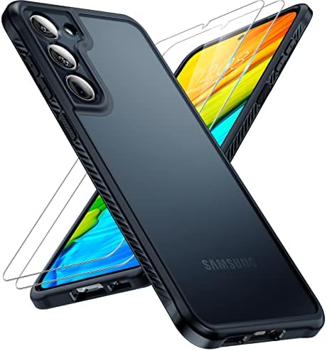 TOCOL 3 u 1 za Samsung Galaxy S23 plus slučaj, [nadograđena zaštita od pune kamere] s 2 pakiranim zaštitnikom zaslona [testiran vojni