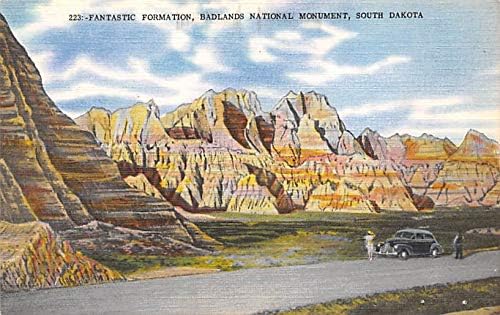 Južna Dakota Post CA Badlands Nacionalni spomenik, Južna Dakota SD razglednice
