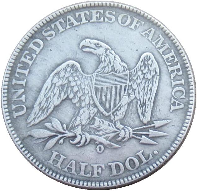 Američka zastava pola dolara 1842 Srebrna replika replika komemorativna kovanica