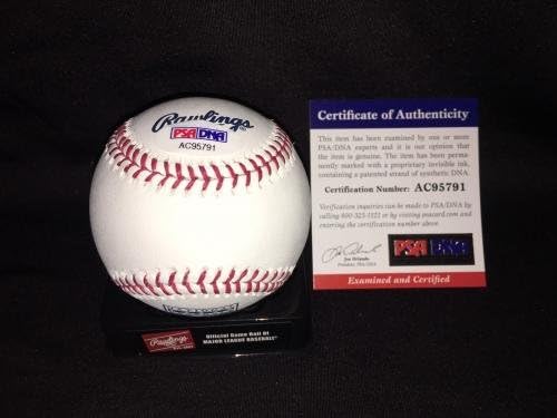 Theo Epstein potpisao službenu dvoranu slavnih bejzbola Chicago Cubs Mind PSA/DNK - Autografirani bejzbol