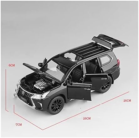 Model skale automobila za LX570 SUV metalni automobil legura automobila Diecasts Vozila automobila Model 1:32 Udio