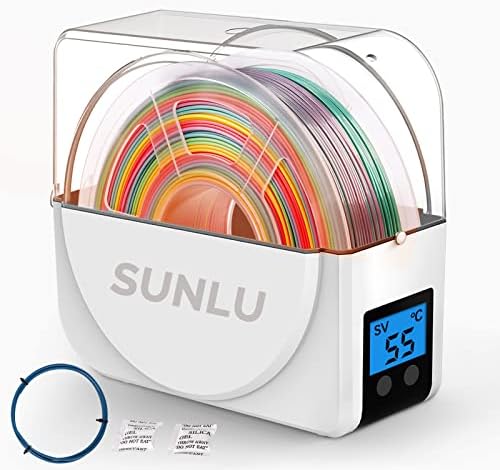 [Nadograđeno] Sunlu S1 plus sušilica za sušenje filamenta s ventilatorom za filament 3D pisača, nadograđeni okvir za skladištenje filamenta
