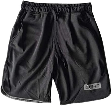 Kratke hlače za muškarce casual ljetni trening trčanje kratkih hlača lagane prozračne atletskih kratkih hlača s džepovima za izvlačenje