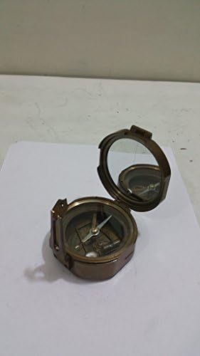 Nautički kolekcionarski predmeti kompas rustikalni vintage poklon za dekor doma