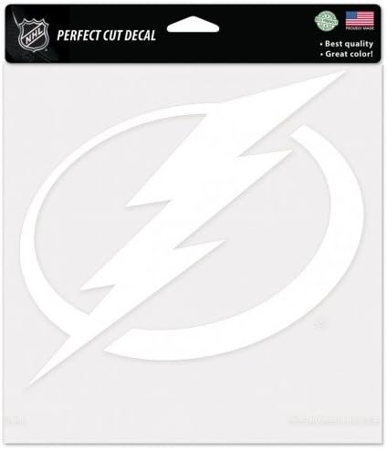 Wincraft NHL Tampa Bay Lightning WCR29606013 savršene naljepnice za rezanje, 8 x 8