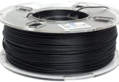 Priline Carbon Fiber ABS 3D ispis 3D filament pisača, 1,75 mm 1kg kalema, crno
