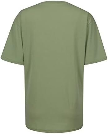 Majica s kratkim rukavima meka udobna odjeća grafička majica za brunch za žene pamučna majica Summer Fall Teen Girls B5 B5