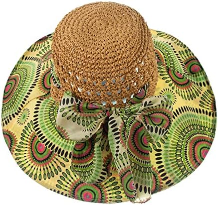 Spencial -ove boemske žene za ribolov šešira, pješčana plaža za zaštitu od sunca, šešir za planinarenje kajaka ljeto šarene kante boonie
