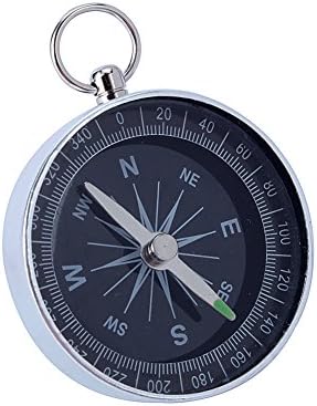 VINGVO prijenosni kompas džepni kompas Kvaliteta aluminijska školjka lagana i elegantna vanjska piknik na otvorenom