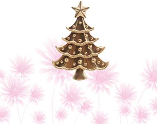 Amosfun Ornament držač za stol salvete prstenovi božićno drvce ubrus prsten metalni salvet držač salvete za salveti za dom restoran