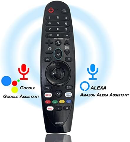 Zamjenski daljinski upravljač kompatibilan s LG Magic Remote kompatibilno s LG Select 2018 2019 2020 SMART TVS, AN-MR19BA AN-MR18B