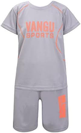 Zdhoor dijete dječak unisex 2pcs sportsko odijelo majice kratkih rukava i kratkih hlača outfit košarkaški nogometni dres set set