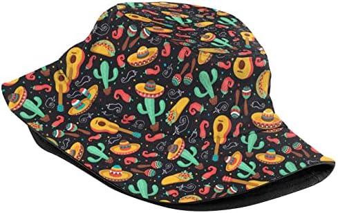 Cinco de mayo kašika kašika smiješni meksički blagdanski dizajn ribarskog šešira ljeto sunce kapica vanjska putovanja šešir plaža