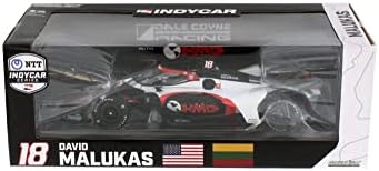 Modeltoycars 2022 ntt Indycar, 18 David Malukas/Dale Coyne - Greenlight 11158 - 1/18 Diecast Car