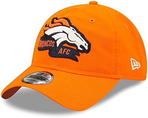 Nova era Toddler Orange Denver Broncos 2022 Sideline 9twenty podesivi šešir