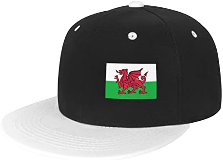 Welsh Dragon Flag Odrasli hip hop bejzbol kapica žena tata šešir podesiv tata šešir