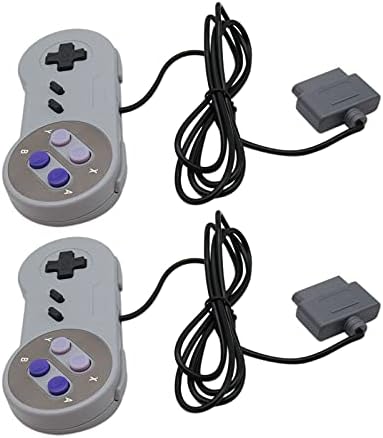 Premium daljinski kontroler video igra za video igru ​​odgovara za Nintendo SNES System Console Zamjenski kontroler 6ft SNS-005