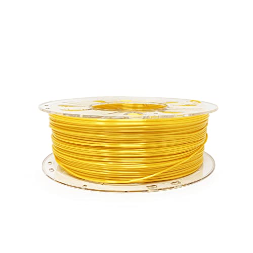Gizmo Dorks Silk Pla 3D pisač filament 3 mm 1kg, visoko sjajni žuto zlato