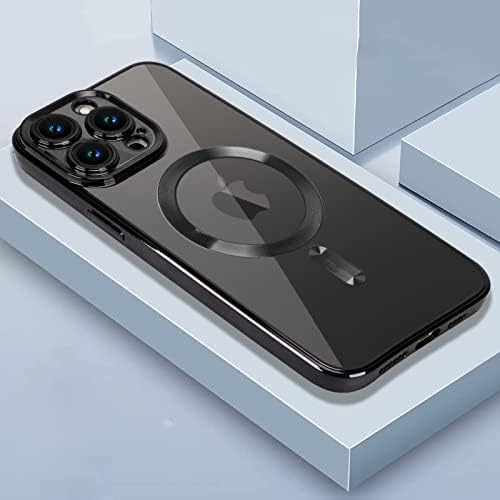 MZELQ magnetska futrola za iPhone 14 Pro max futrolu [Kompatibilno s magsafe] zaštitnicom za zaštitu od kamere luksuzni poklopac za