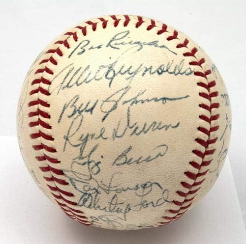 Zapanjujuća Joe DiMaggio NY Yankees Legends potpisane 1967. godine Old Timers Day Baseball PSA - Autografirani bejzbols