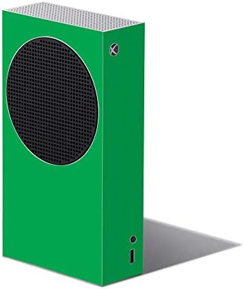 MogrySkins koža kompatibilna s Xbox Series S - Solid Green | Zaštitni, izdržljivi i jedinstveni poklopac omota vinilne naljepnice |