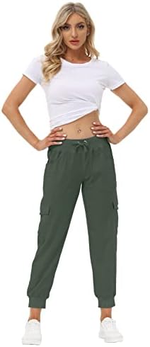 Mofiz ženske teretne hlače Lagane jogeri hlače s elastičnim strukom na otvorenom za planinarenje atletskih hlača povremene trenirke