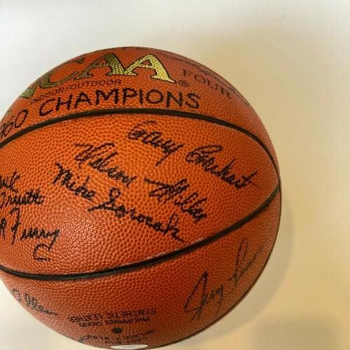 1959-60 Ohio State Buckeyes National Champions Tim potpisao košarku JSA COA - Autografirani fakultetski košarka