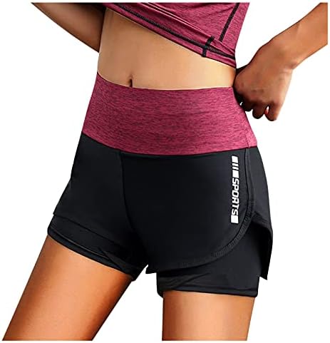 Joga trening kratke hlače za žene visokog struka za kontrolu trbuha kratke hlače udobne guzice stražnjica dizanje elastične fitness