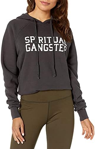Duhovni gangster ženski varsity klasični raglan hoodie