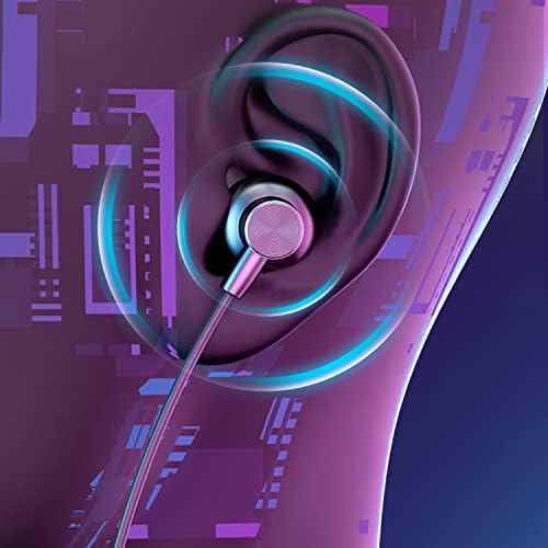 Pro ožičene slušalice s kontrolom glasnoće mikrofona, Bluetooth 5.2 ， memorijska pjena visoke razlučivosti buka izolirajući prijenosni