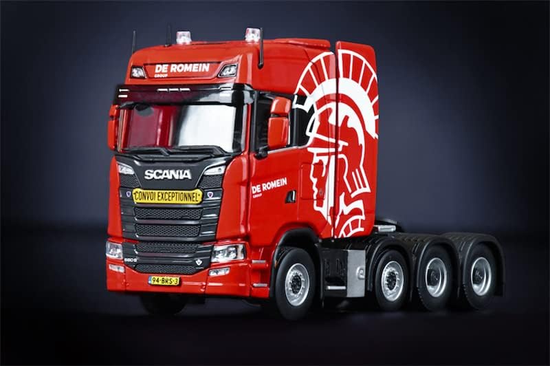 Za IMC za Scania 770s 8x4 za plaćanje vrata De Romeina 1:50 Unaprijed izgrađeni model kamiona Diecast Truck