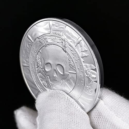 Gusari karipske medalje od crne bisere Kaspian Silver Coin Bounty Bounty Bounty kovanica